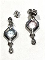 Pendientes Silvia Kelly Mujer Pezzi Unici in Oro blanco Berillo OR/217 - 651880 - OR/217 - 651880